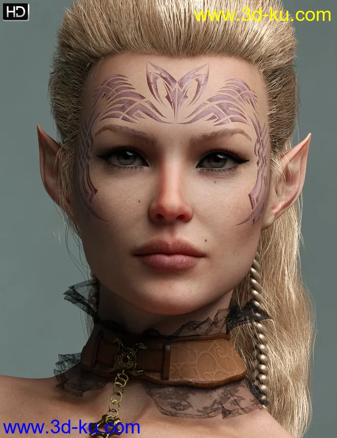 Nicolette HD for Genesis 8 Female模型的图片1