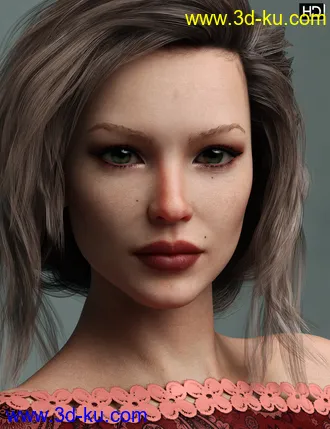 3D打印模型Nicolette HD for Genesis 8 Female的图片