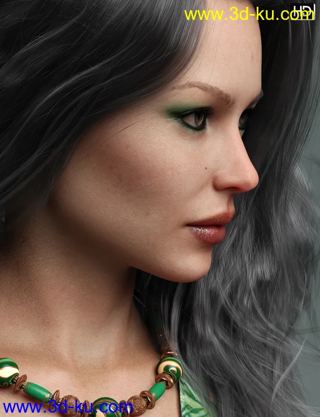 Nicolette HD for Genesis 8 Female模型的图片8