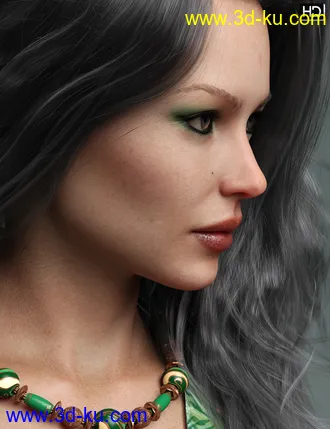 3D打印模型Nicolette HD for Genesis 8 Female的图片