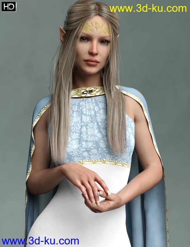 Nicolette HD for Genesis 8 Female模型的图片10