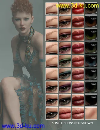 3D打印模型Nicolette HD for Genesis 8 Female的图片
