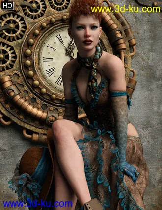 3D打印模型Nicolette HD for Genesis 8 Female的图片