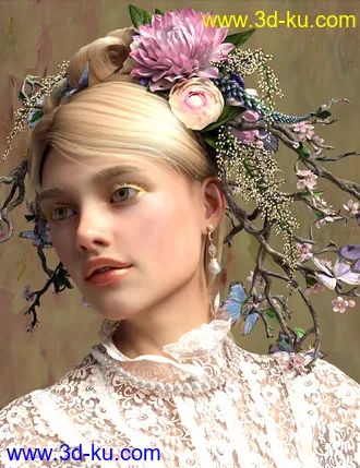 3D打印模型Nikolina for Genesis 8 Female的图片
