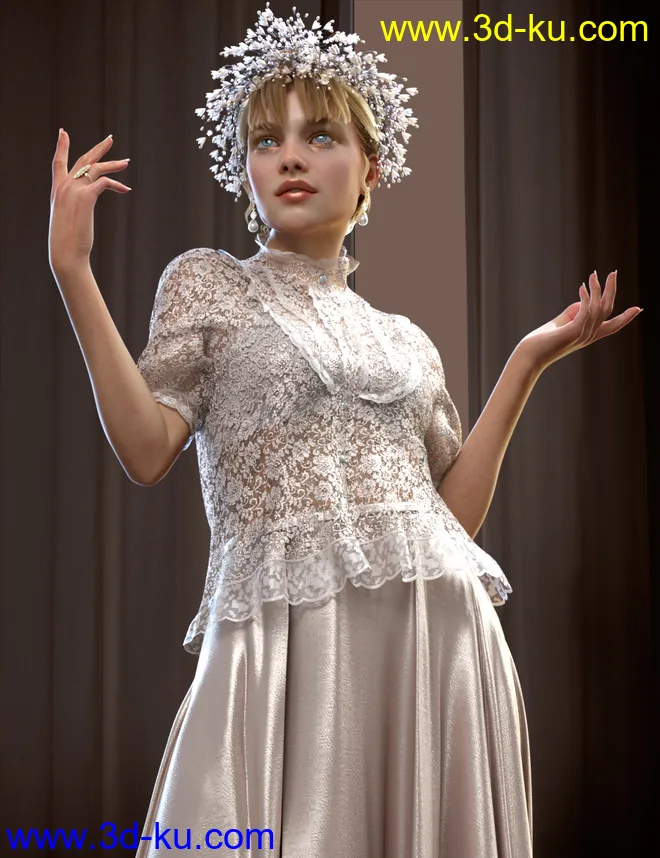 Nikolina for Genesis 8 Female模型的图片4