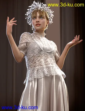 3D打印模型Nikolina for Genesis 8 Female的图片