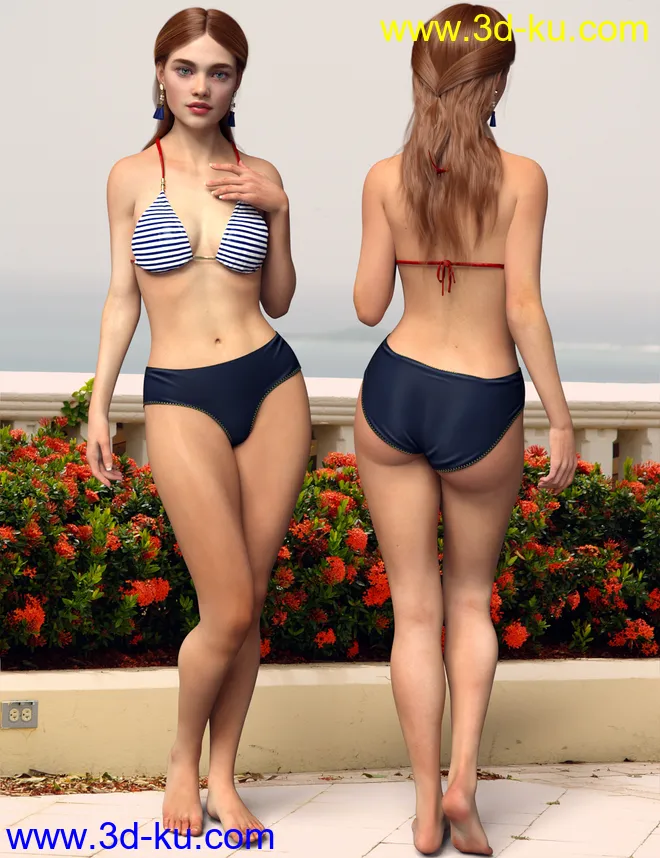 Nikolina for Genesis 8 Female模型的图片7