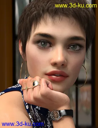 3D打印模型Nikolina for Genesis 8 Female的图片