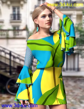 3D打印模型Nikolina for Genesis 8 Female的图片