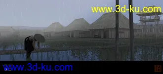 3D打印模型Ninja Village的图片