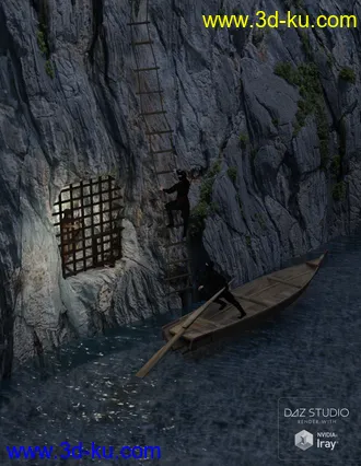 3D打印模型Ninja Village的图片