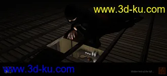 3D打印模型Ninja Village的图片