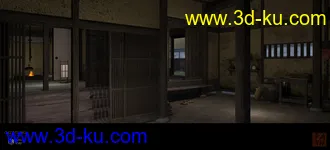 3D打印模型Ninja Village的图片