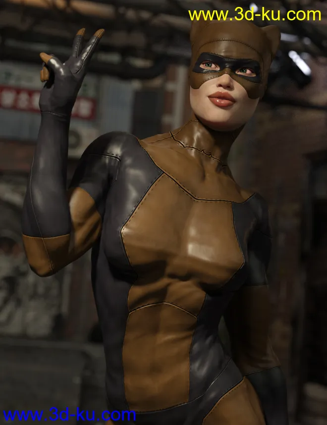 No Suit for Genesis 8 Female(s)模型的图片5