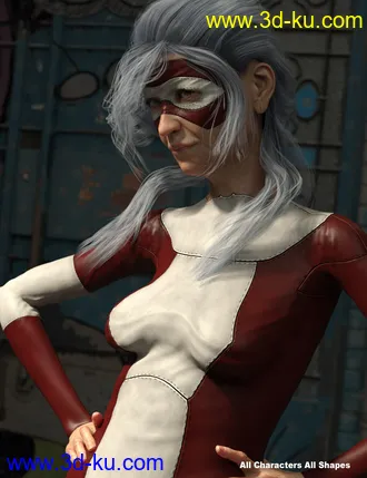 3D打印模型No Suit for Genesis 8 Female(s)的图片