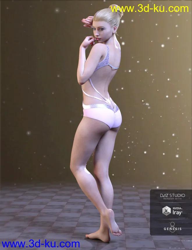 Nora HD for Genesis 8 Female模型的图片8