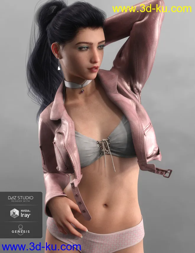 Nora HD for Genesis 8 Female模型的图片10