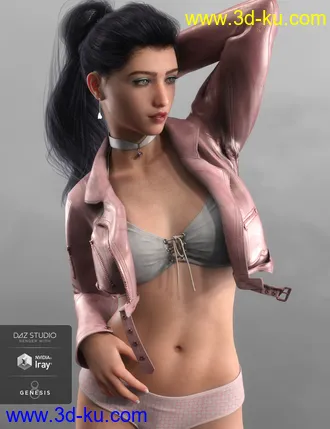 3D打印模型Nora HD for Genesis 8 Female的图片