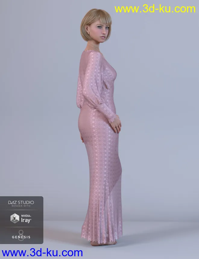 Nora HD for Genesis 8 Female模型的图片11