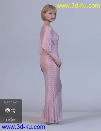 3D打印模型Nora HD for Genesis 8 Female的图片