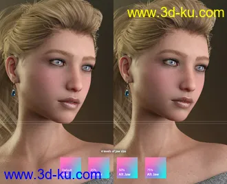 3D打印模型Nora HD for Genesis 8 Female的图片