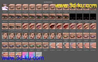3D打印模型Nora HD for Genesis 8 Female的图片