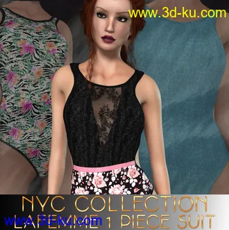 3D打印模型NYC Collection - 1 Piece Suit - La Femme的图片