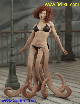 3D打印模型Octiana for Genesis 8 Female的图片