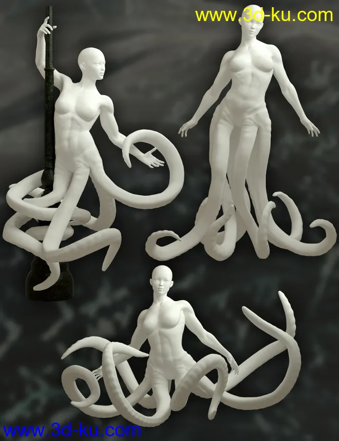 Octiana for Genesis 8 Female模型的图片9