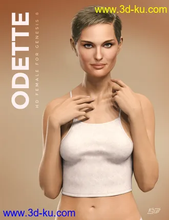 3D打印模型Odette for Genesis 8 Female的图片