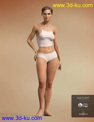 3D打印模型Odette for Genesis 8 Female的图片