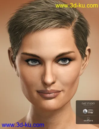 3D打印模型Odette for Genesis 8 Female的图片
