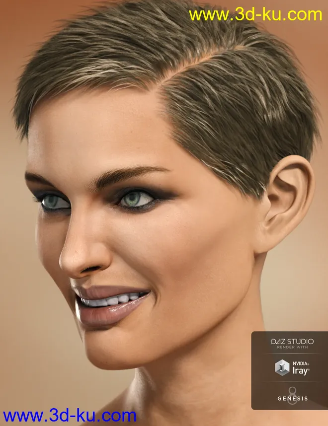 Odette for Genesis 8 Female模型的图片7