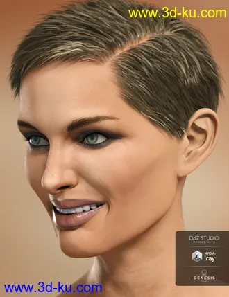 3D打印模型Odette for Genesis 8 Female的图片