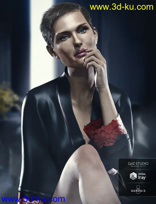 Odette for Genesis 8 Female模型的图片10