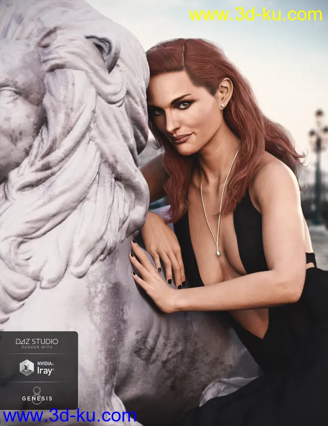 Odette for Genesis 8 Female模型的图片12