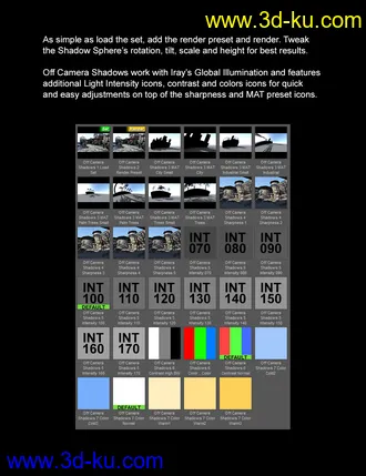 3D打印模型Off Camera Shadows的图片