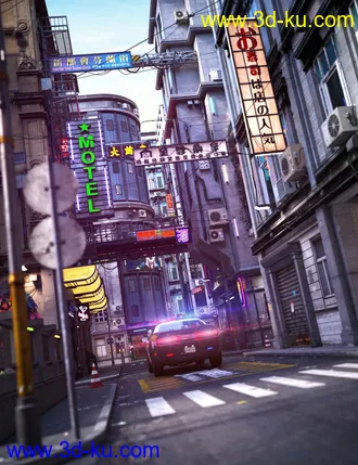 3D打印模型Old City Center的图片