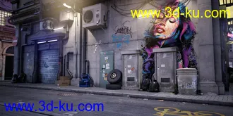 3D打印模型Old City Center的图片