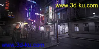 3D打印模型Old City Center的图片