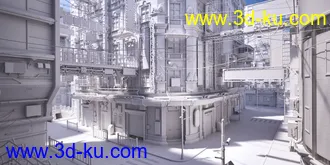3D打印模型Old City Center的图片
