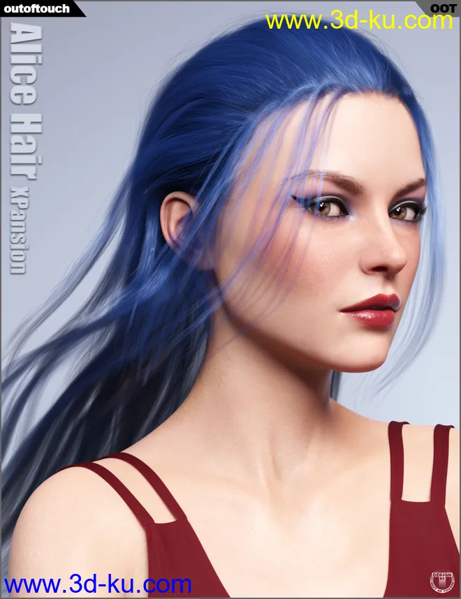 OOT Hairblending 2.0 Texture XPansion for Alice Wet and Dry Hair模型的图片4