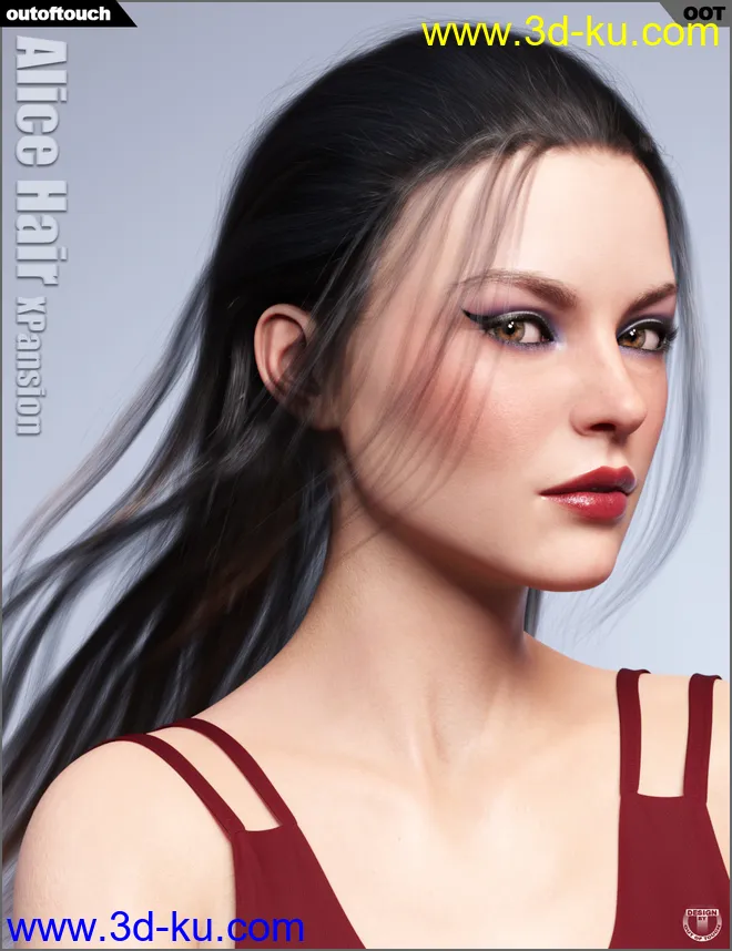 OOT Hairblending 2.0 Texture XPansion for Alice Wet and Dry Hair模型的图片8