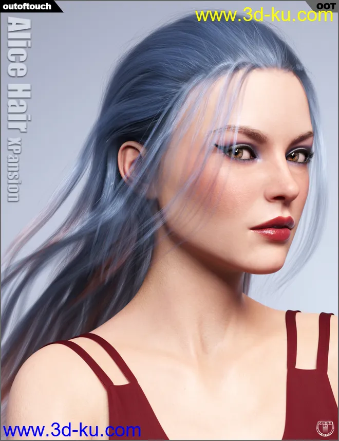 OOT Hairblending 2.0 Texture XPansion for Alice Wet and Dry Hair模型的图片14