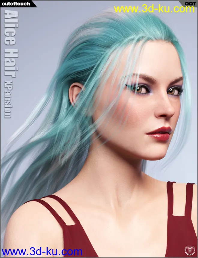 OOT Hairblending 2.0 Texture XPansion for Alice Wet and Dry Hair模型的图片16