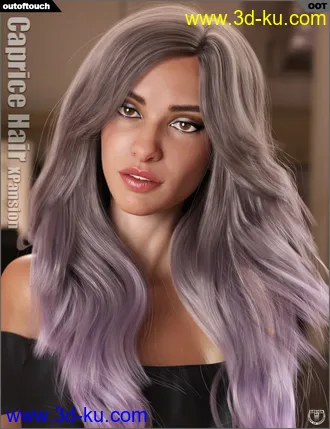 3D打印模型OOT Hairblending 2.0 Texture XPansion for Caprice Hair的图片