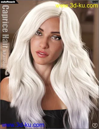 3D打印模型OOT Hairblending 2.0 Texture XPansion for Caprice Hair的图片