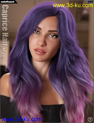 3D打印模型OOT Hairblending 2.0 Texture XPansion for Caprice Hair的图片