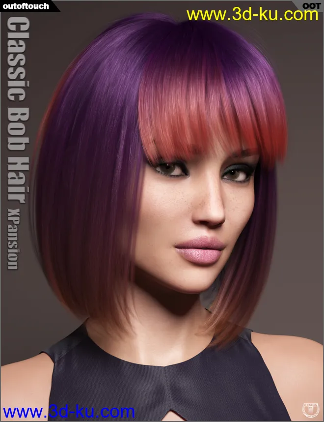 OOT Hairblending 2.0 Texture XPansion for Classic Bob Hair模型的图片4