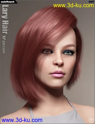 3D打印模型OOT Hairblending 2.0 Texture XPansion for Lary Hair的图片
